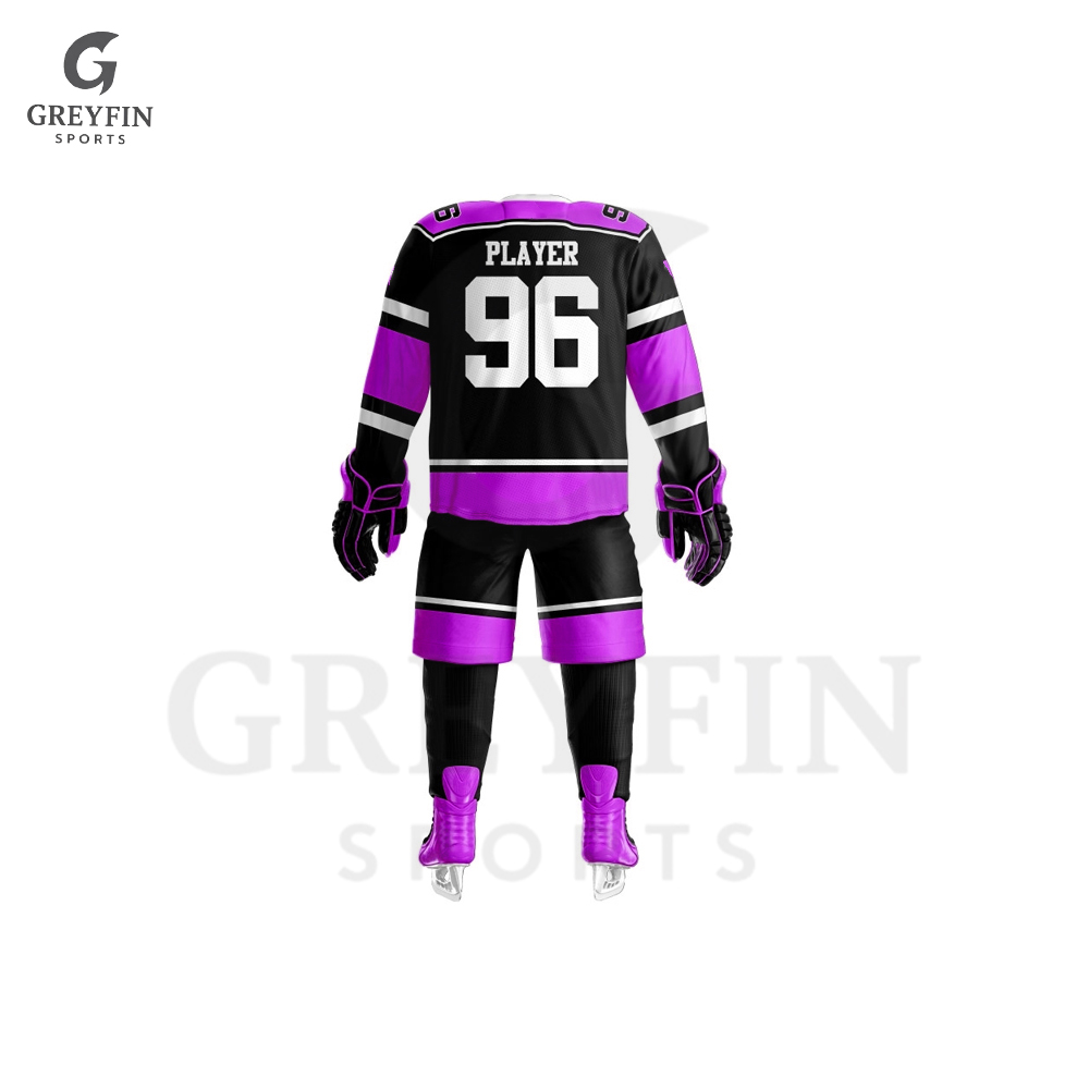 Custom Ice Hockey Uniform – GF-IHK-003 - Image 3