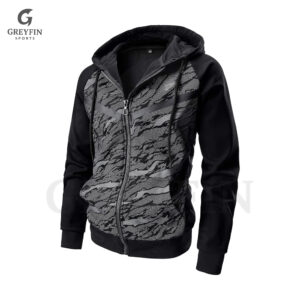 Custom Men’s Zip-Up Hoodie – GF-MZH-010
