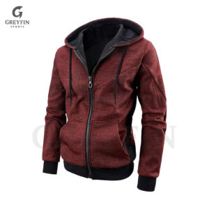 Custom Men’s Zip-Up Hoodie – GF-MZH-005