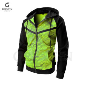Custom Men’s Zip-Up Hoodie – GF-MZH-003