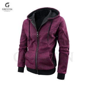 Custom Men’s Zip-Up Hoodie – GF-MZH-001