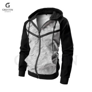 Custom Men’s Zip-Up Hoodie – GF-MZH-008