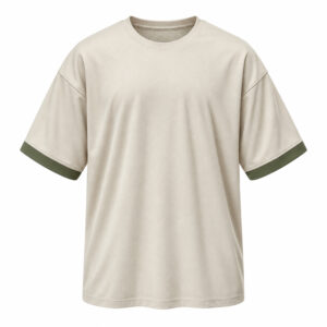 Custom active T-shirt for private label activewear manufacturing