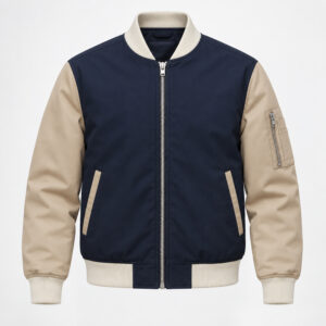 streetwear bomber jacket manufacturer product view