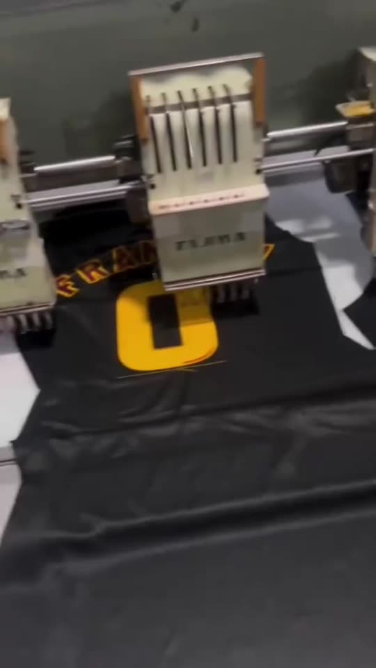 Custom Embroidery — manufacturing video preview