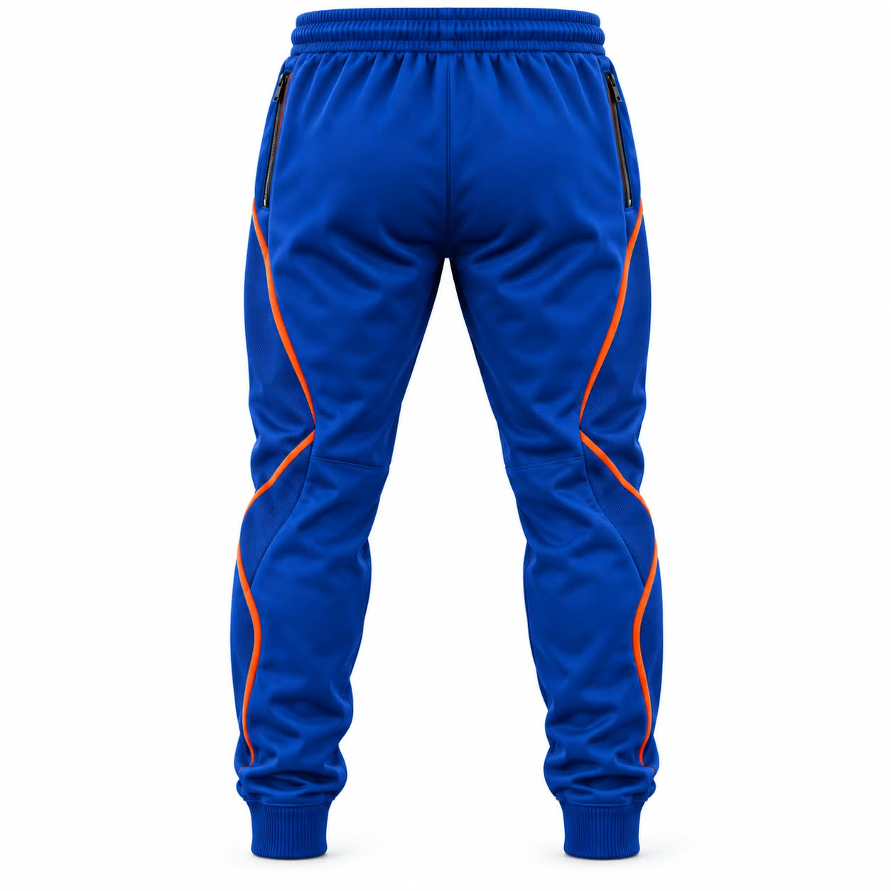 Custom Men’s Joggers GF-MJ-008 – Royal Blue, product image 2