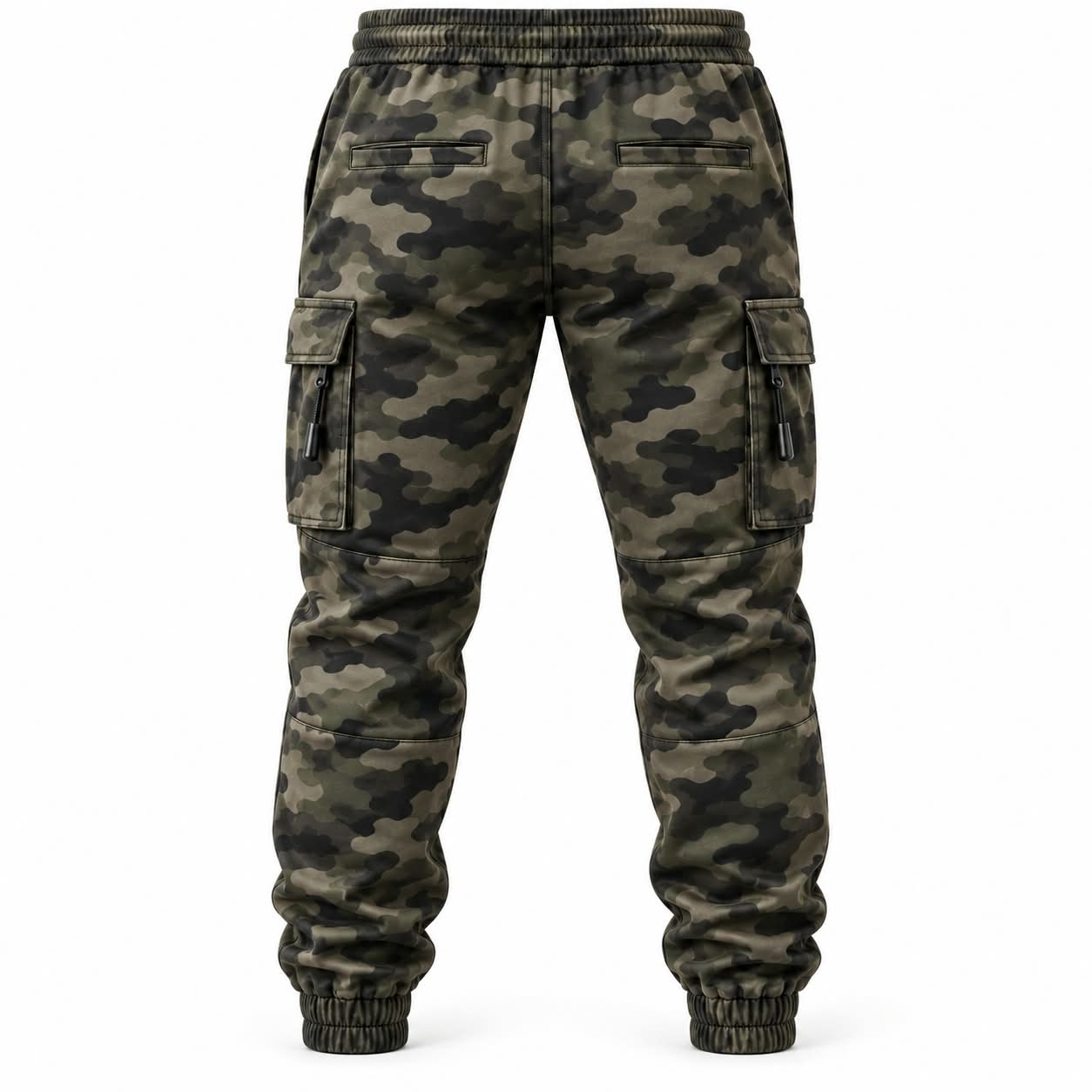 Custom Men’s Joggers GF-MJ-009 – Dark Camo, product image 2