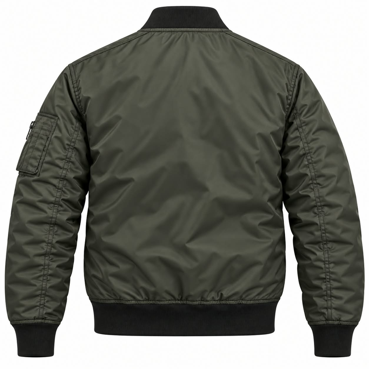 Custom Bomber Jackets – Private Label & Bulk Clothing Manufacturer – GFS-BOM-002 - Image 2