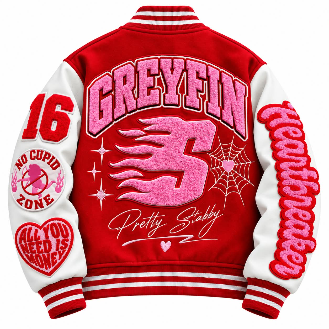 Custom Varsity Jackets – Premium Letterman Jackets & Private Label Manufacturer – GFS-VAR-006 - Image 2