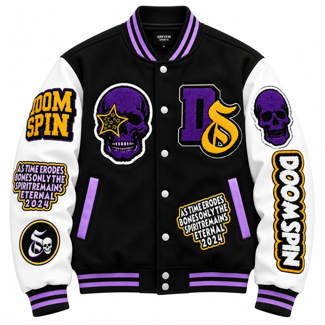 Custom Varsity Jackets – Premium Letterman Jackets & Private Label Manufacturer – GFS-VAR-001