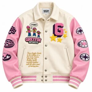 Custom Varsity Jackets – Premium Letterman Jackets & Private Label Manufacturer – GFS-VAR-010