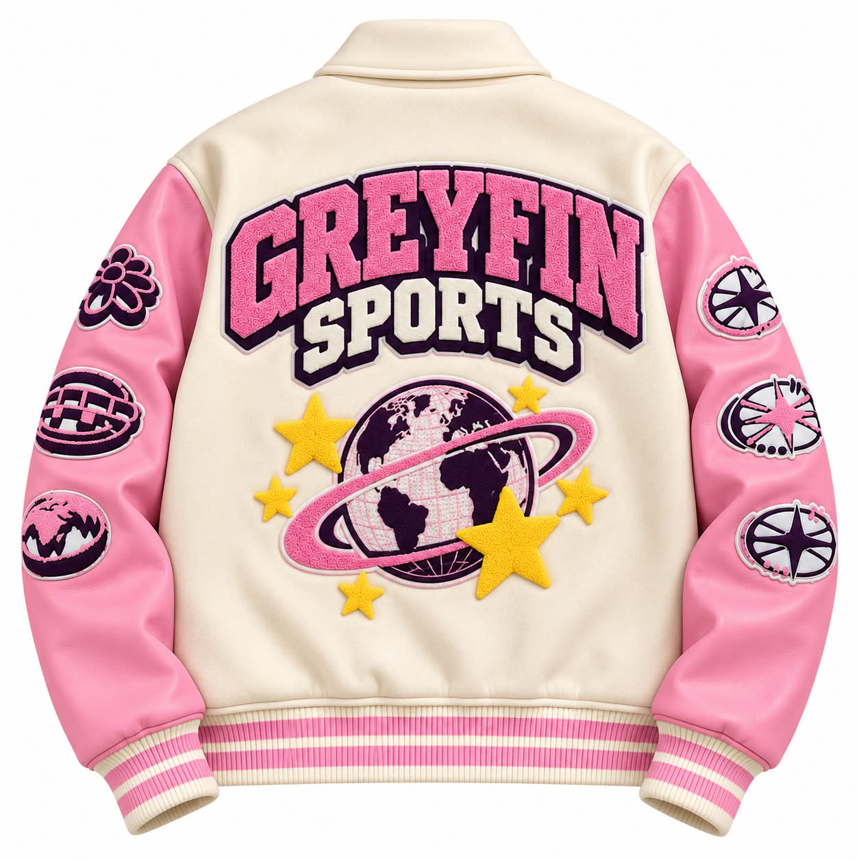 Custom Varsity Jackets – Premium Letterman Jackets & Private Label Manufacturer – GFS-VAR-010 - Image 2