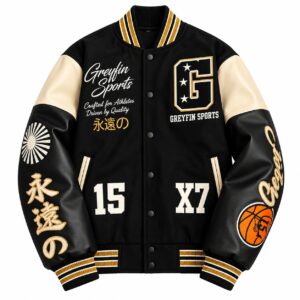 Custom Varsity Jackets – Premium Letterman Jackets & Private Label Manufacturer – GFS-VAR-003