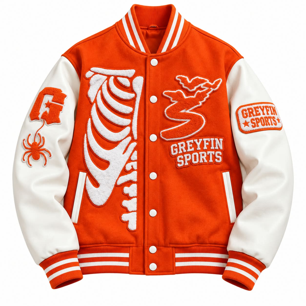 Custom Varsity Jackets – Premium Letterman Jackets & Private Label Manufacturer – GFS-VAR-009