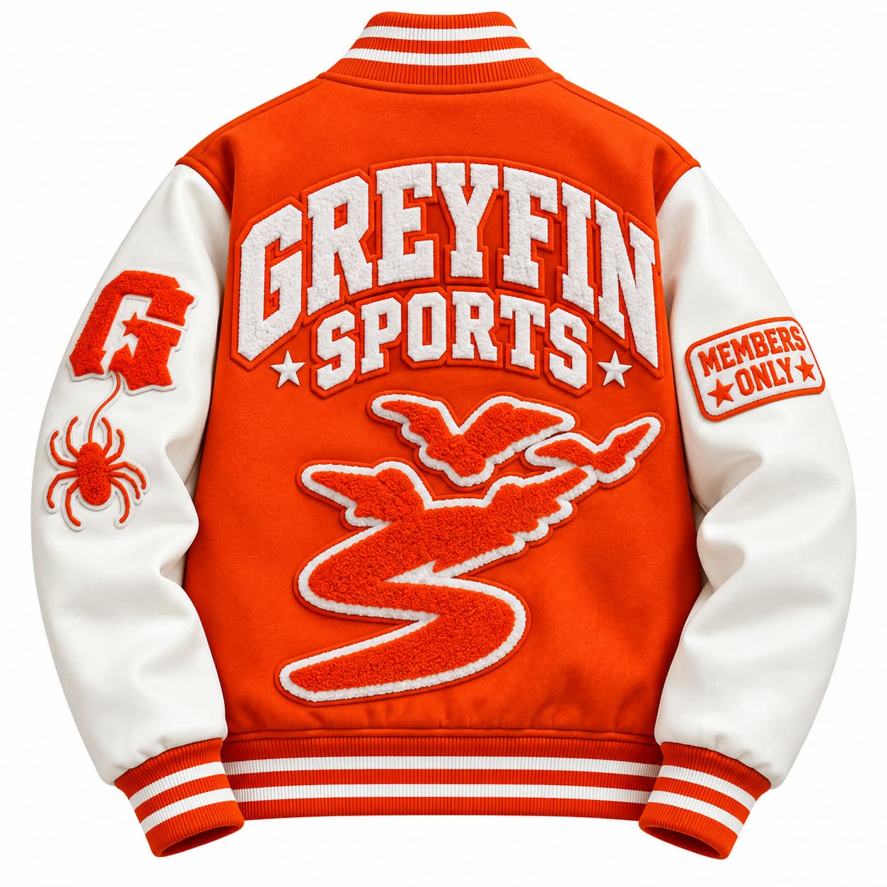 Custom Varsity Jackets – Premium Letterman Jackets & Private Label Manufacturer – GFS-VAR-009 - Image 2