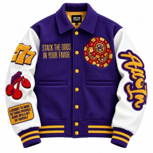 Custom Varsity Jackets – Premium Letterman Jackets & Private Label Manufacturer – GFS-VAR-008