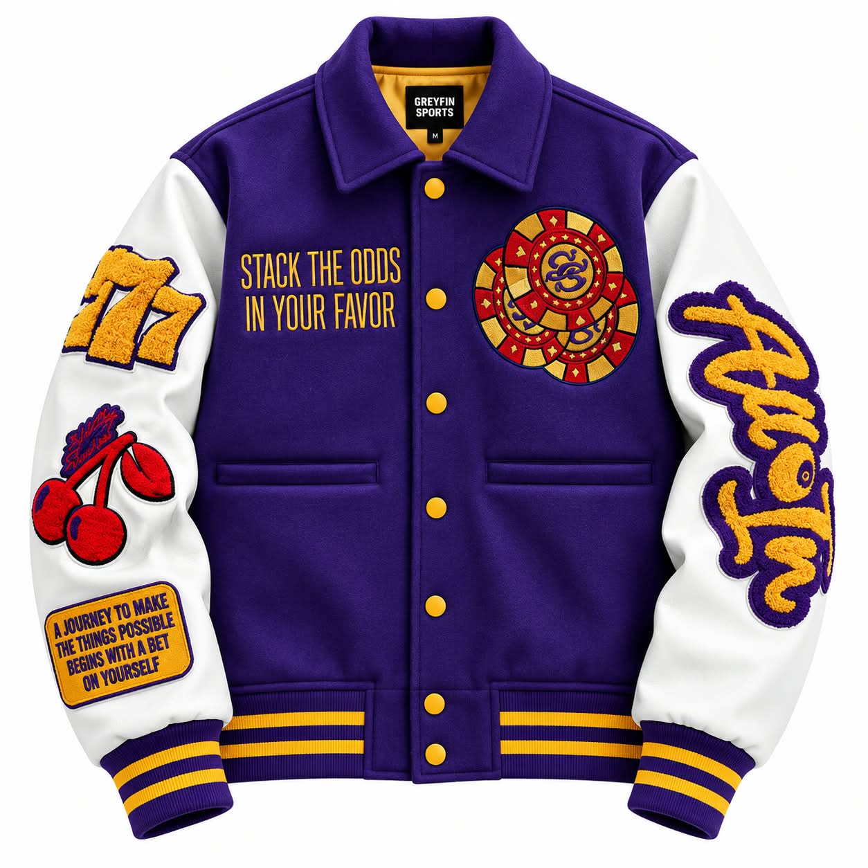 Custom Varsity Jackets – Premium Letterman Jackets & Private Label Manufacturer – GFS-VAR-008