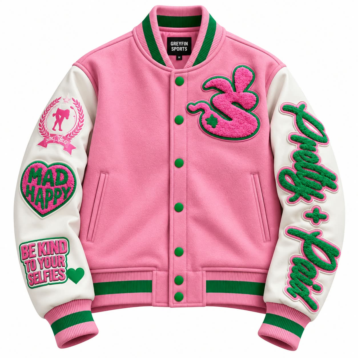 Custom Varsity Jackets – Premium Letterman Jackets & Private Label Manufacturer – GFS-VAR-007
