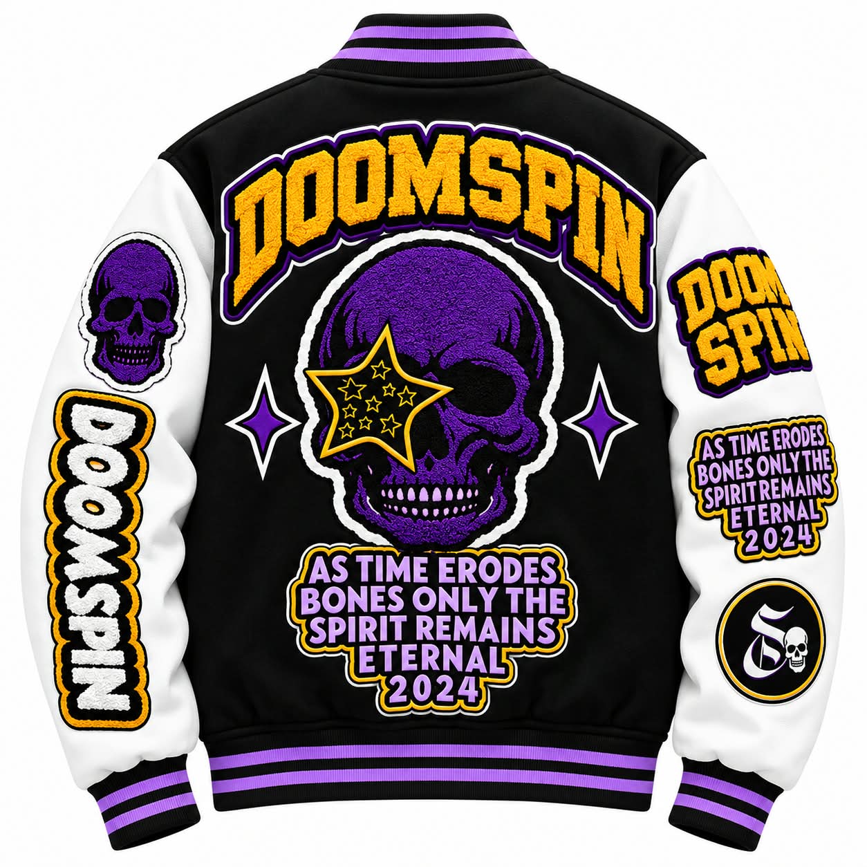 Custom Varsity Jackets – Premium Letterman Jackets & Private Label Manufacturer – GFS-VAR-001 - Image 2