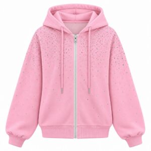 Custom Women's Zip-Up Hoodies – GFS-WZH-008 product photograph