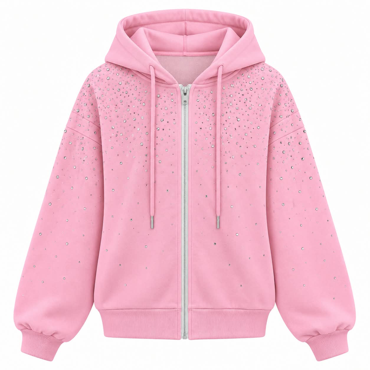 Custom Women's Zip-Up Hoodies – GFS-WZH-008 product photograph