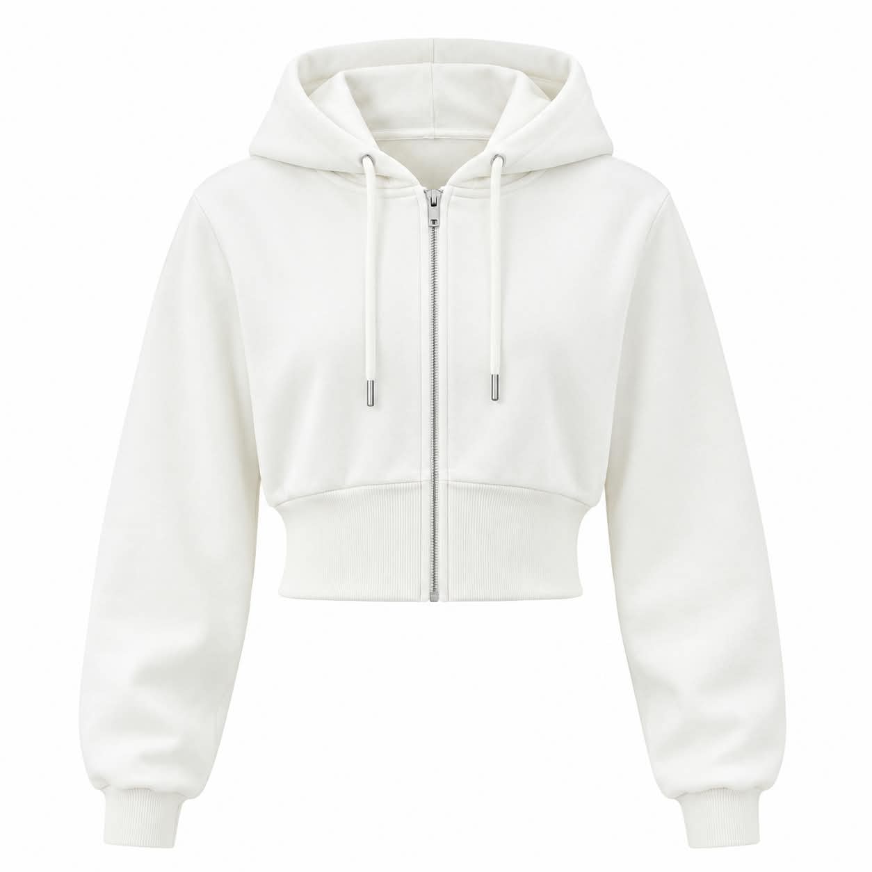Custom Women's Zip-Up Hoodies – Premium Private Label & Bulk Hoodie Manufacturer – GFS-WZH-004